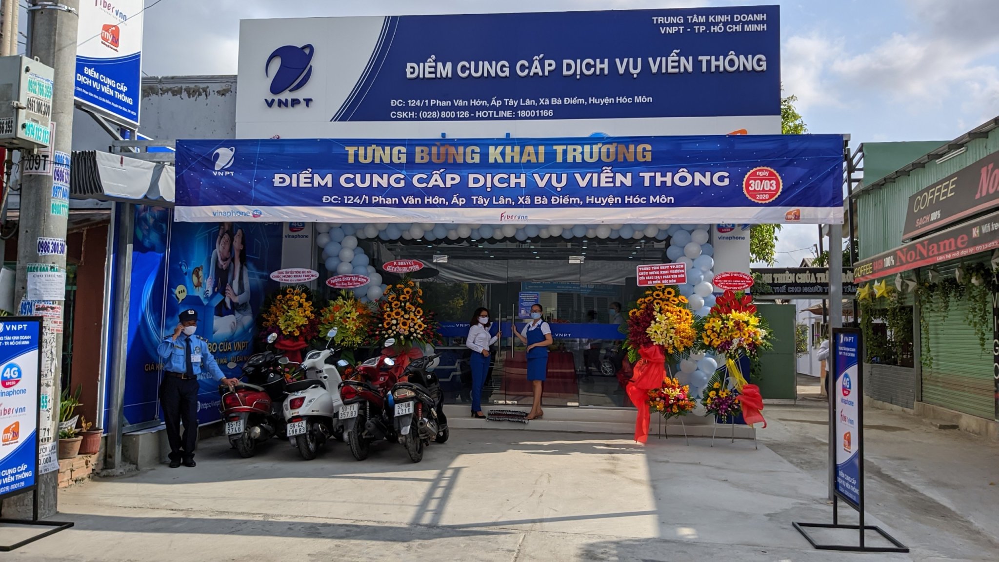 VNPT Khai trương Điểm Giao Dịch mới tại khu vực Hóc Môn